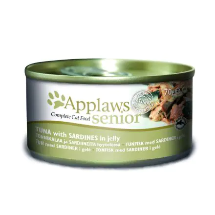 Applaws Cat Senior Tuna & Sardine - 70g, case of 24