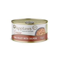 Applaws Cat Tin Senior Tuna with Salmon - 70g, case of 24