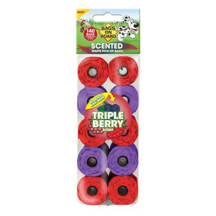 Bags on Board Refills Berry Scented - 140s