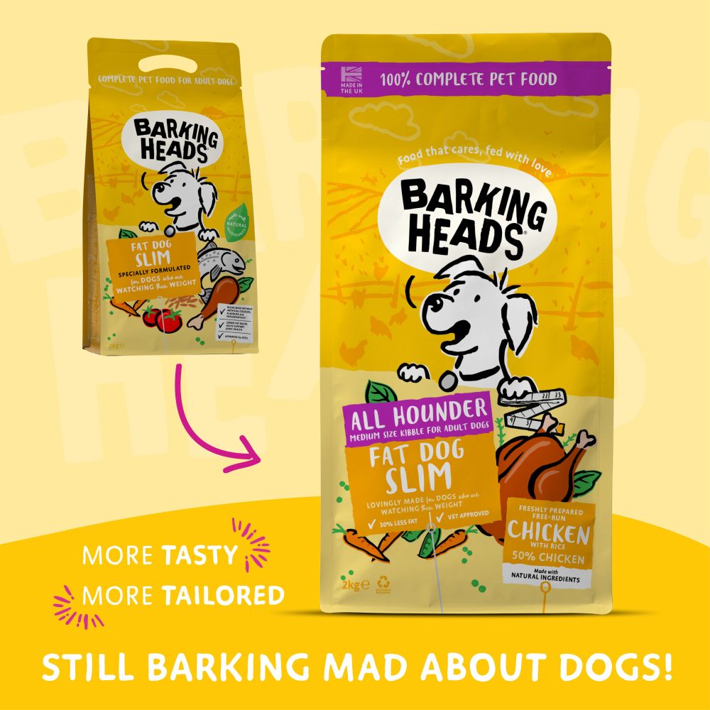 Barking Heads All Hound Fat Dog Slim Chicken - 2kg