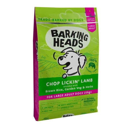 Barking Heads Large Breed Chop Lickin' Lamb (Formally Big Foot Bad Hair Day) - 12kg