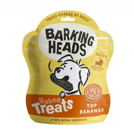 Barking Heads Top Banana Baked Treats (Formally Bailey Bites) - 100g