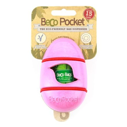 Beco Bags Eco Holder Pink - sgl+15bags
