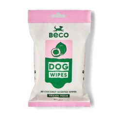 Beco Dog Wipes Scented Travel Pack - 20s