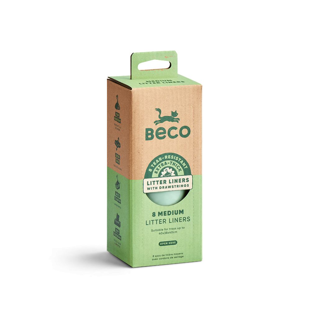 Beco Litter Liners Med - 8 pack