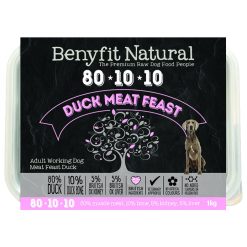 Benyfit Natural  80.10.10 Duck Meat Feast - 1kg