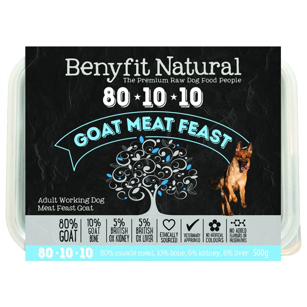 Benyfit Natural 80.10.10 Goat Meat Feast Various Sizes
