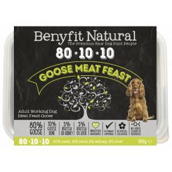 Benyfit Natural 80.10.10 Goose Meat Feast - 500g