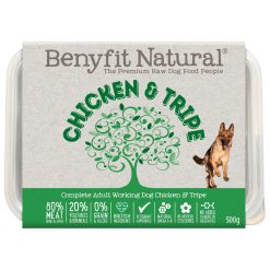 Benyfit Natural Chicken & Tripe Various Sizes