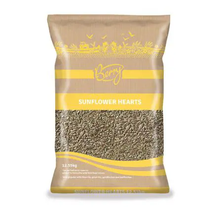 Berry Sunflower Hearts - 12.55kg
