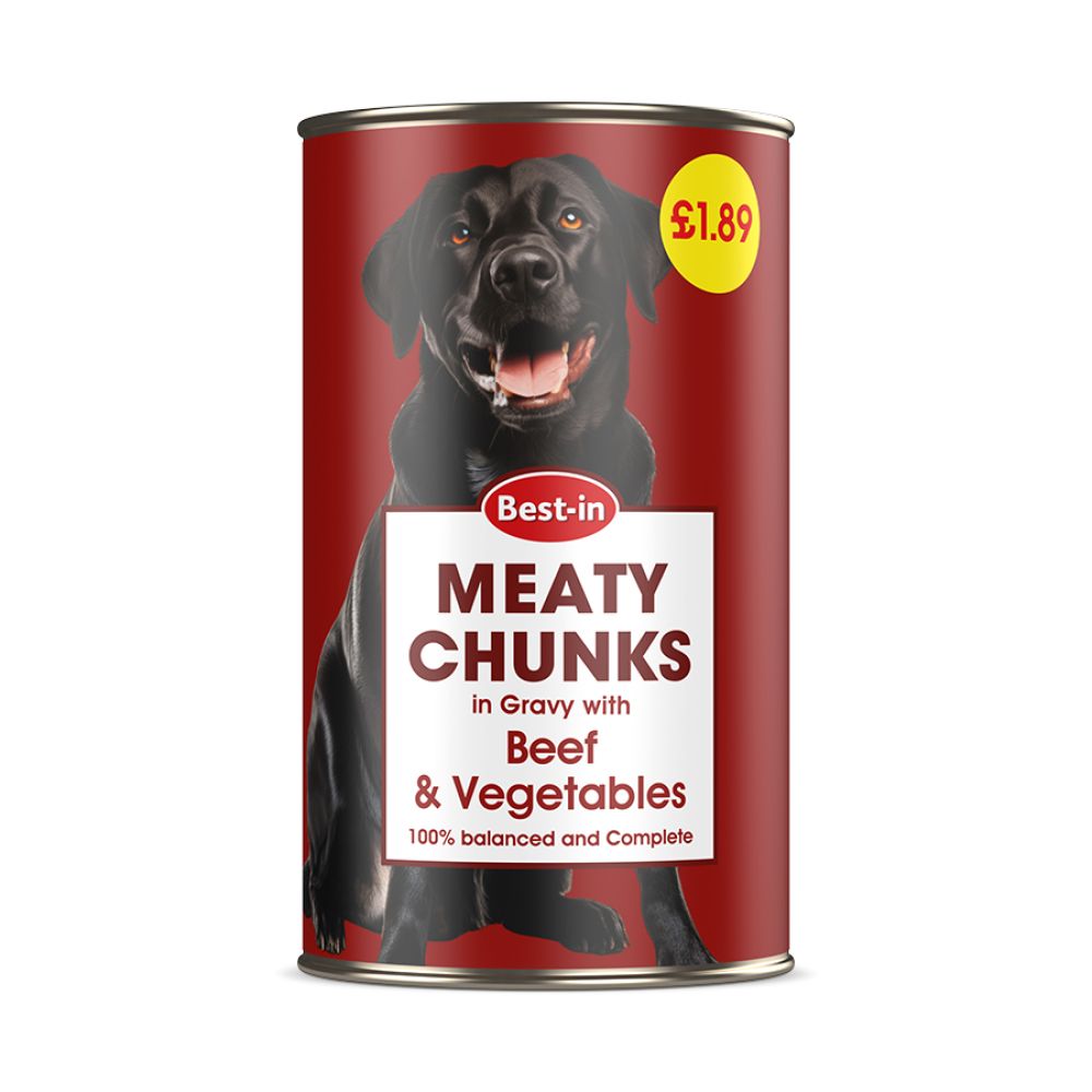 Bestin Dog Beef & Veg pm£1.89 - 1.2kg, case of 6