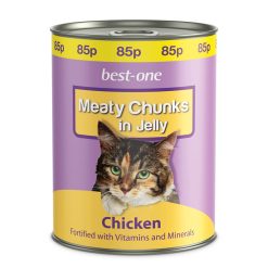 Bestone Cat Chicken Jelly 85p - 400g, case of 12