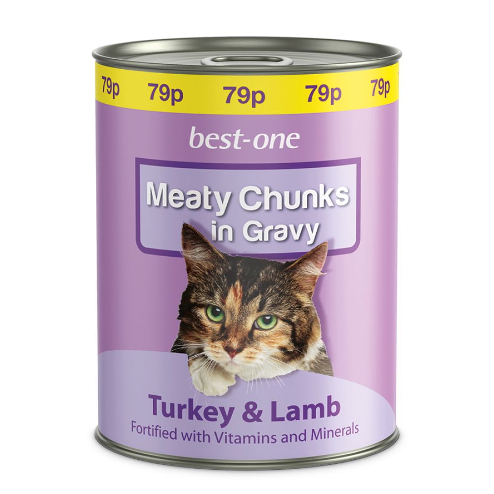 Bestone Cat Turkey & Lamb 79p - 400g, case of 12