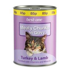 Bestone Cat Turkey & Lamb 85p - 400g, case of 12