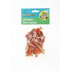 Bestpets Chicken Fillet Sticks - 100g