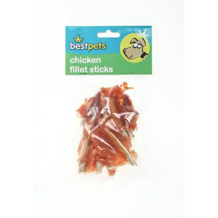 Bestpets Chicken Fillet Sticks - 100g