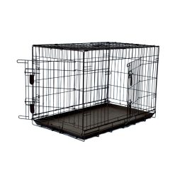 Bestpets Dog Crate Black Medium - Medium