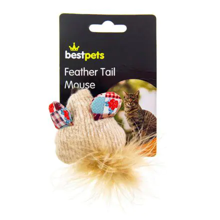Bestpets Feather Tail Mouse