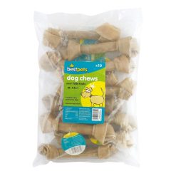 Bestpets Hide Knots 10" - 10pcs, case of 10