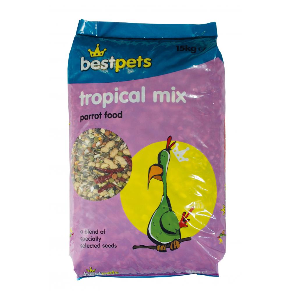 Bestpets Tropical Parrot Mix - 15kg