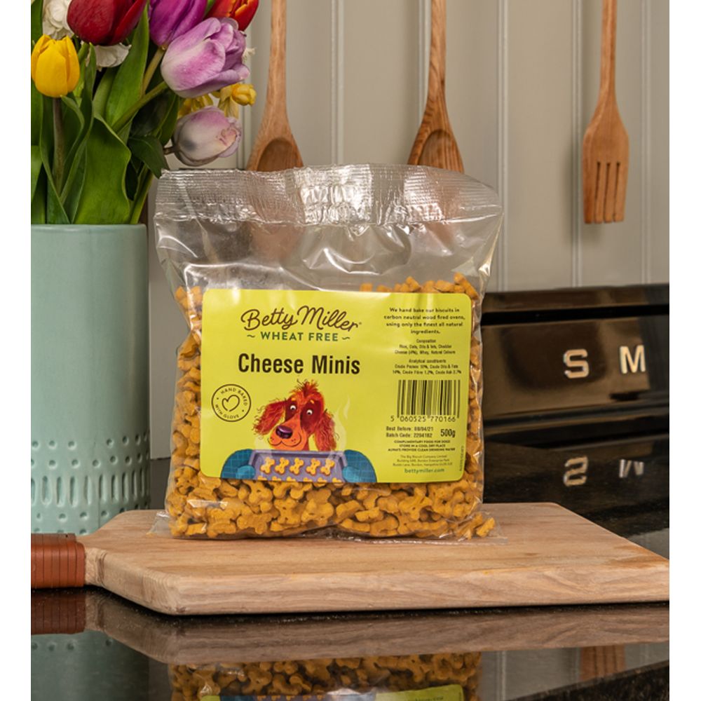 Betty Miller Wheat Free Cheese Minis - 400g