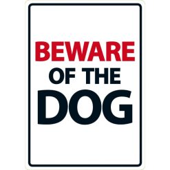 Beware Of The Dog - a5-14.8x21cm