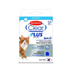 Bob Martin Clear Plus Spot On Cat Various Sizes
