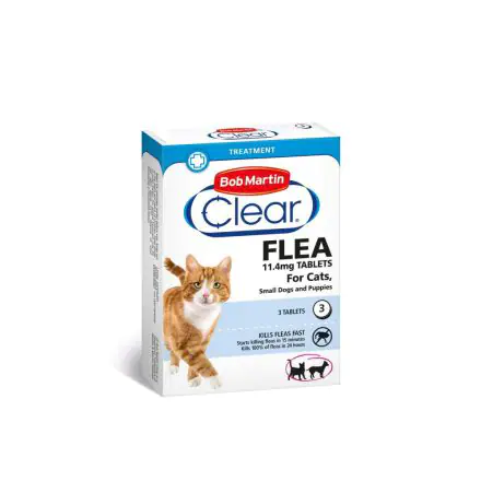 Buy Bob Martin Flea Tablets Cat Small Dog 3tab Save with Heart Pet Supplies Free Same Day Local Delivery