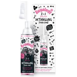 Bugalugs Baby Fresh No Rince Detangling & Conditioning Foam Comb - 150ml