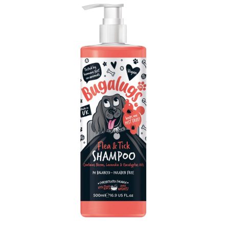 Bugalugs Flea & Tick Dog Shampoo 500ml - 500ml