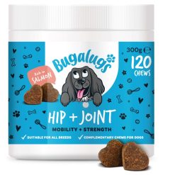 Bugalugs Hip & Joint Chews Salmon - 120s