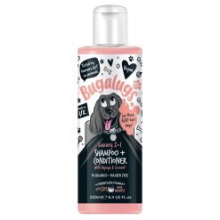 Bugalugs Luxury 2 in 1 Dog Shampoo & Conditioner 250ml - 250ml