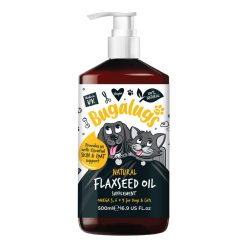 Bugalugs Natural Flaxseed Oil - 500ml