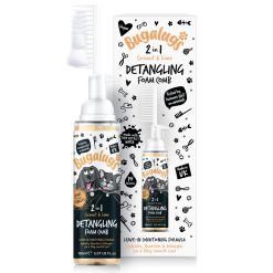 Bugalugs Oatmeal No Rince Detangling & Conditioning Foam Comb - 150ml