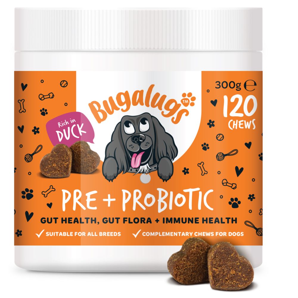 Bugalugs Pre & Probiotic Chews Duck - 120s