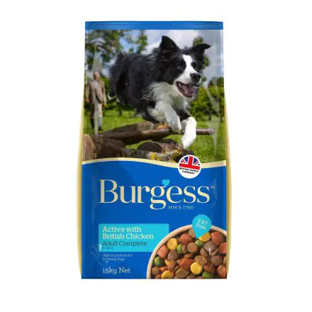 Burgess Active Dog Chicken and Beef - 15kg