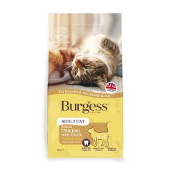 Burgess Adult Cat Chicken & Duck - 4kg
