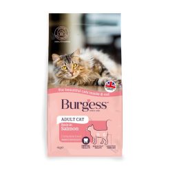Burgess Adult Cat Salmon - 4kg
