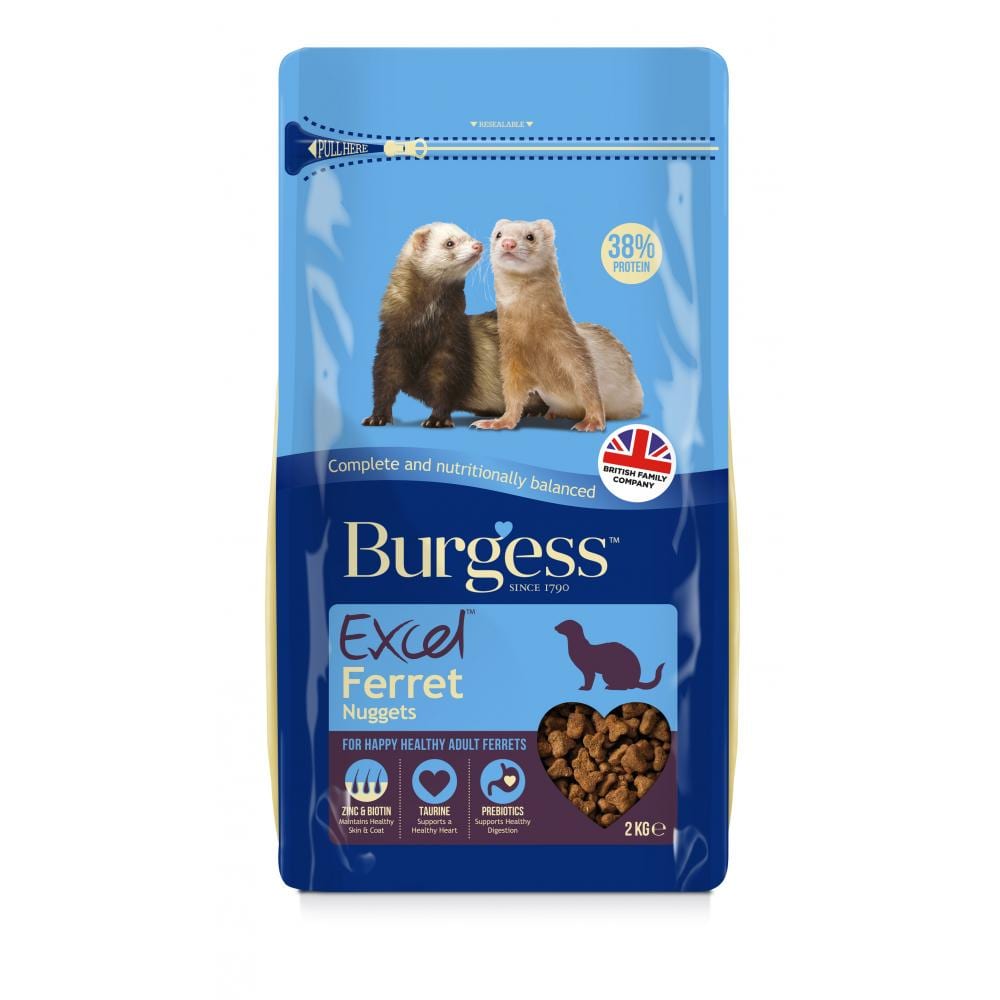 Burgess Excel Ferret Nuggets - 2kg