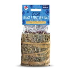 Burgess Excel Forage & Feast Hay Bale Cornflower - 100g