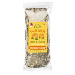 Burgess Excel Forage & Feast Hay Bar with Marigold - 60g