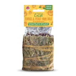 Burgess Excel Forage & Feast Mini Hay Bale - 100g