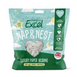Burgess Excel Nap & Nest Luxury Paper Bedding for Small Animals - 650g