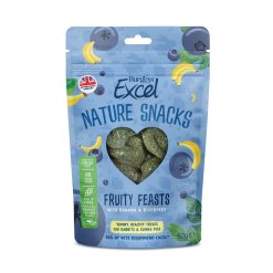 Burgess Excel Nature Snacks Fruity Feast - 60g