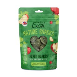 Burgess Excel Nature Snacks Herby Hearts - 60g