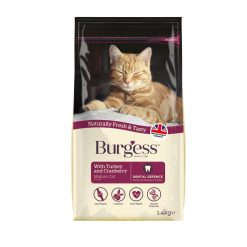 Burgess Mature Cat Turkey & Cranberry - 1.4kg