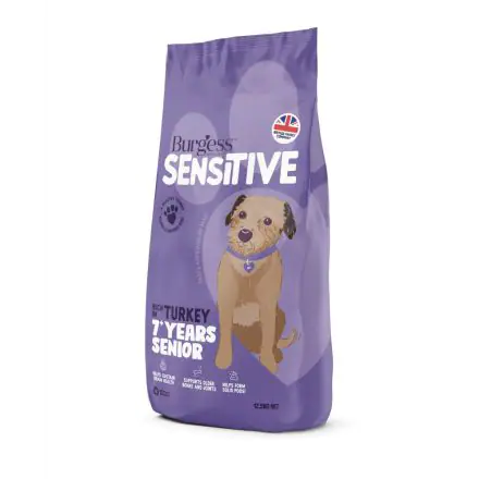 Burgess Sensitive Senior Turkey - 12.5kg