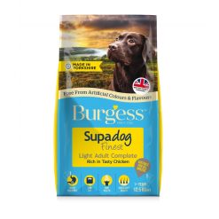 Burgess Supadog Light Chicken - 12.5kg