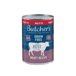 Butchers Beef & Liver PM £1.10 - 400g, case of 12