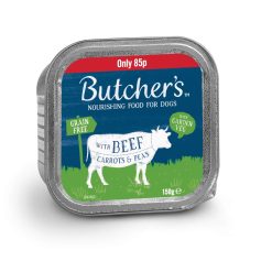 Butchers Beef & Veg 85p - 150g, case of 11